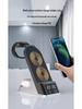 4-in-1 Wireless Charging Station with Clock for Apple Watch, Earphones, and Phone