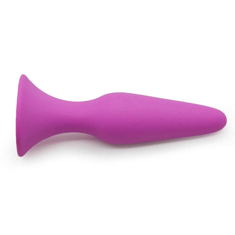 Weiches Silikon Starter Butt Anal Plug mit Saugnapf, erotische Sexspielzeuge für Erwachsene, Analspielzeug