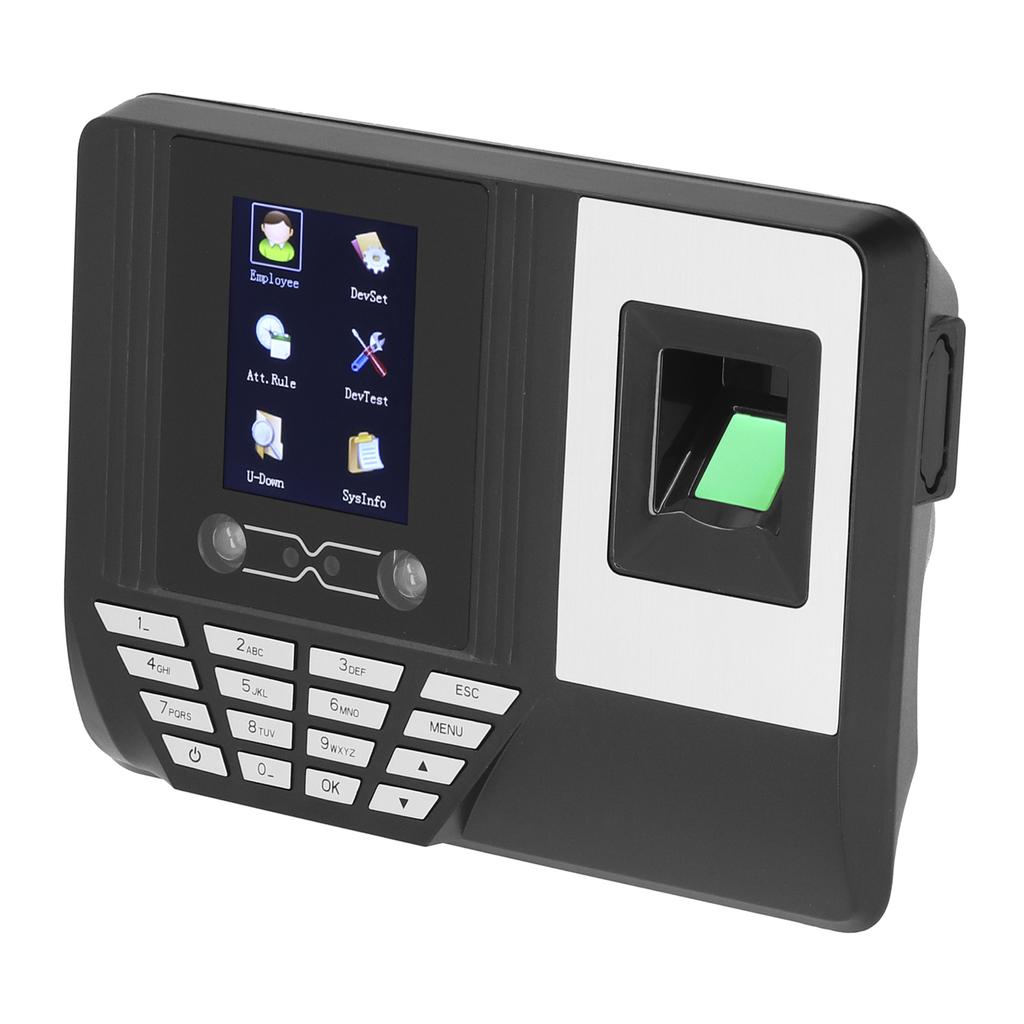 Time Attendance 4.3in TFT Voice Prompt Face Fingerprint Password Time Recorder for Office Factory