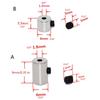 Pin Keepers Pin Locks Pin Backs Locking Clasp Locking Pin Keeper Backs with 1 Wrench and 10 Pieces Blank Pins