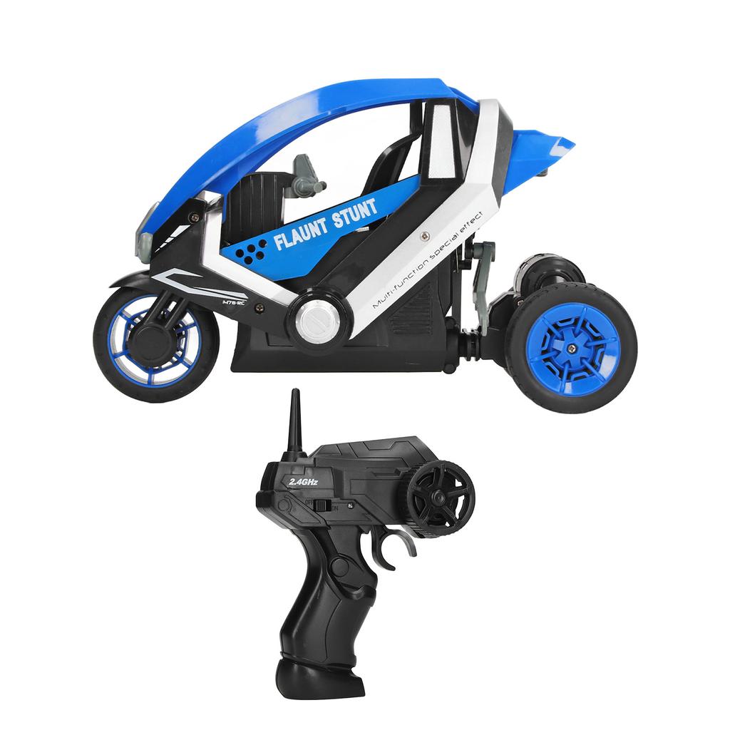 1:8 motociclete RC Drift de mare viteză cu 3 roți, motocicletă cascadorie cu telecomandă pentru copii în aer liber