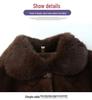 Women's Fleece-Lined Winter Coat for Middle-Aged & Elderly - New Mink Velvet Style for Moms & Grandmas