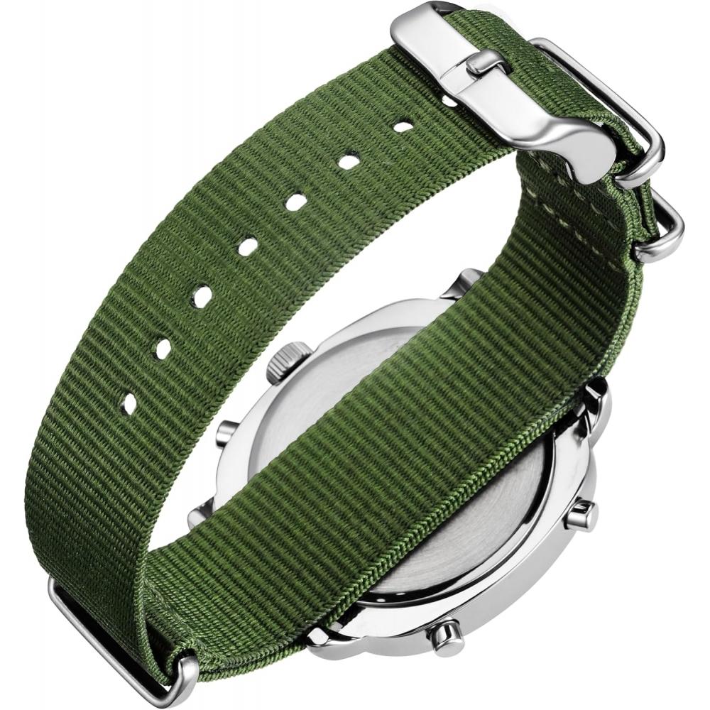 Citizen Men S Ana Digital Watch 5 atmoSphere Water reSiStant Green A38a 003pk