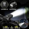 USB Rechargeable LED Bike Front Lamp Waterproof Bike Flashlights Bicycle Headlight  Outdoor Cycling