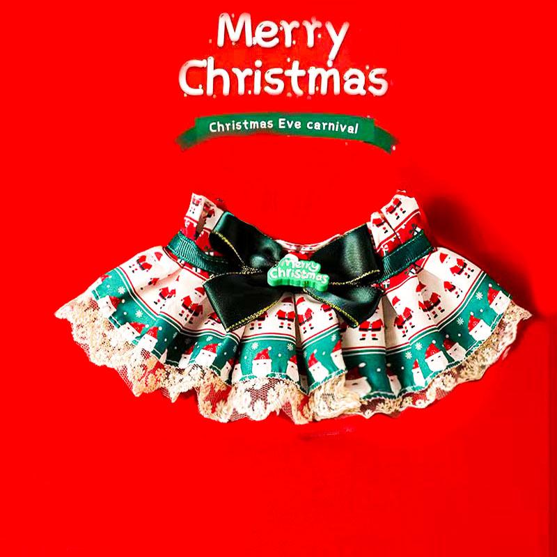 New Pet Scarf: Dog & Cat Drool Bib, Neck Warmer, Bow Tie, Small/Medium Accessories.