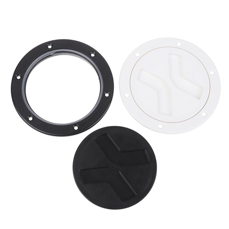 4palcový kulatý kryt paluby pro loď, jachtu, protiskluzový, kryt inspekčního otvoru, kryt ručního otvoru, kryt pro inspekční práce