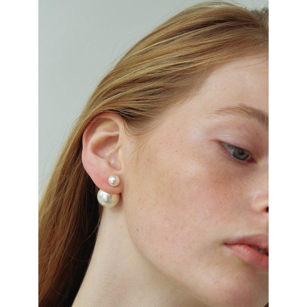Pearl & Pearl Earrings