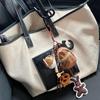 2023 Luxury Handmade Genuine Leather Women's Bag with Sheepskin Heart Pendant