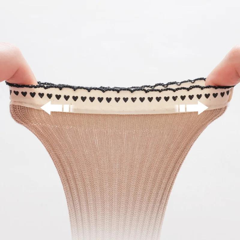 Herbst Baby Mädchen Socken Gekämmte Baumwolle Herz Spitze Prinzessin Socke Neugeborenen Anti-Rutsch Boden Socken Kleinkind Infant Zubehör 0-3Y