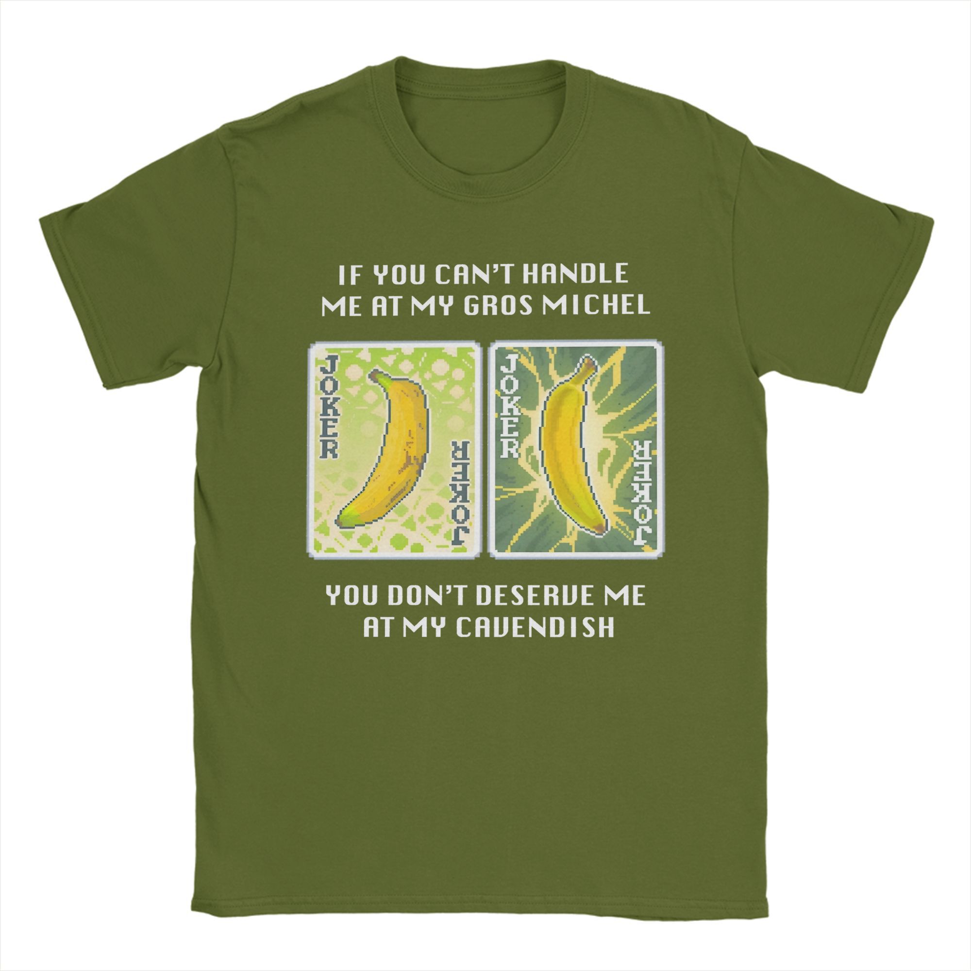 

Balatro Гро Мишель и Кавендиш банан джокер геймер Футболка Летние футболки Футболка из чистого хлопка Мужские топы с коротким рукавом 4XL