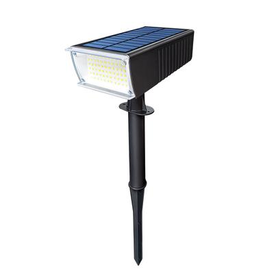 Faretto per illuminazione con presa a terra per giardino con luce solare da giardino per esterni