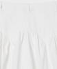 Milo Woman String Balloon Midi Skirt [White]