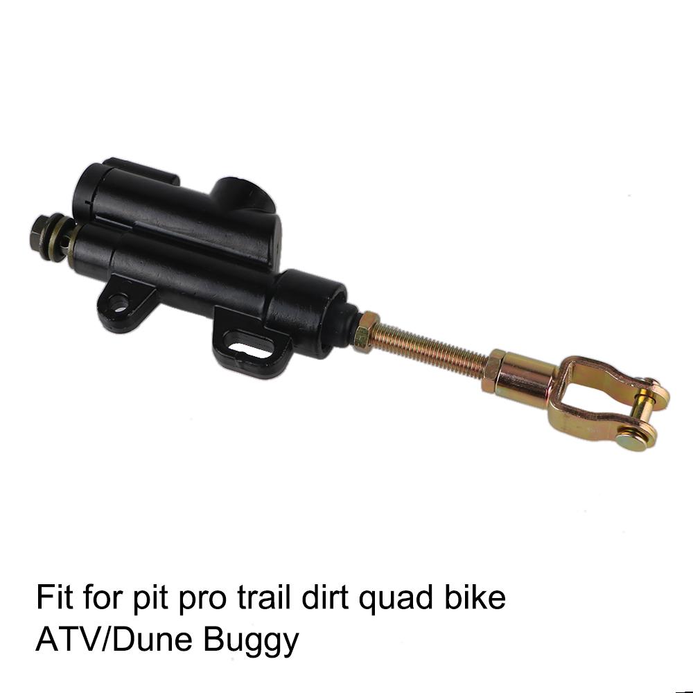 Motorcycle Rear Brake Pump Foot Hydraulic Brake Master Cylinder Pump Pit Pro Trail Dirt Quad Bike ATV Dune Buggy Universal