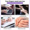 Rolling Steel Ball Finger Care Tools Comfortable Grip Hand Massage Roller Tool  Women