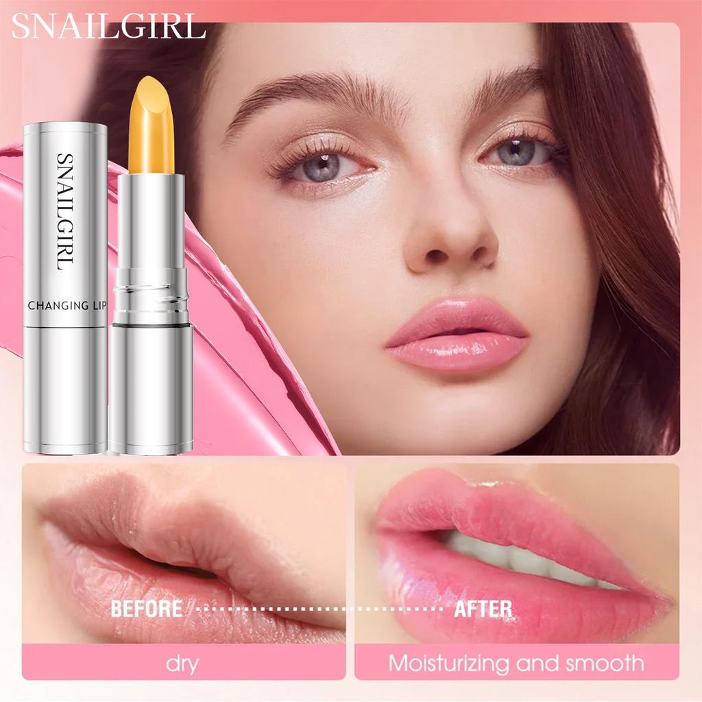 Makeup Red Cherry Temperature-Changing Lipstick, Moisturizing And Moisturizing Waterproof Non-Stick Cup, Thousands Of People And Thousands Of Colo