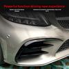 Fog Light Canard Front Bumper Splitter Spoiler for Mercedes Benz C Class W205 S205 A205 C205 C200 C220d C300 2018-