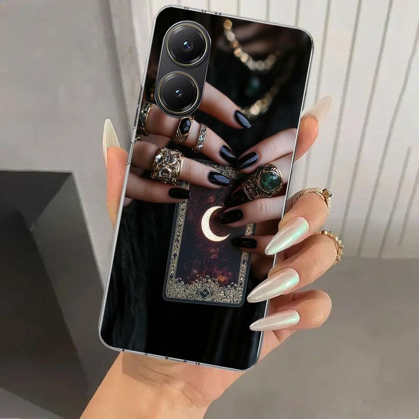 Witch Tarot Card Phone Case for Xiaomi Poco X5 X6 X7 Pro F7 Ultra M7 Redmi 15 15C 13 13C 12 12C 10 10A 10C 9 9A 9C 9T Shell Poco