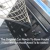 1.2 * 1.1M Pickup Truck Body Cargo Car Trunk High Elasticity Fixed Net Anti Slip Net Bag Luggage Net Car Luggage Storage Tool