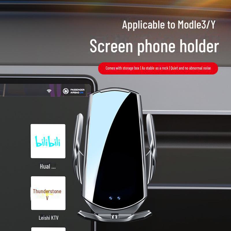 Tesla Model 3/Y Araç Telefon Tutucu: Çok Fonksiyonlu Navigasyon İç Aksesuar