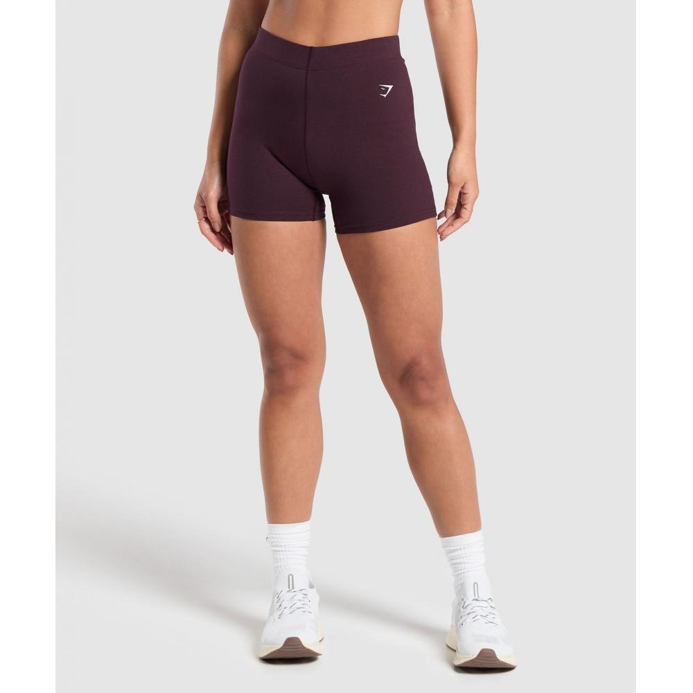 

GYMSHARK Everyday Cotton Shorts Depth Purple B8A6E PBZV XXS