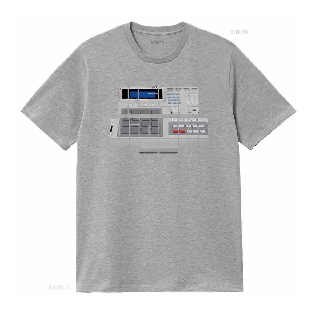 Akai Mpc 3000 Producer Beat Maker Hip Hop Underground Lo Fi Drum Machine Keep Diggin T-Shirt vintage Gewaschen Leicht Unisex