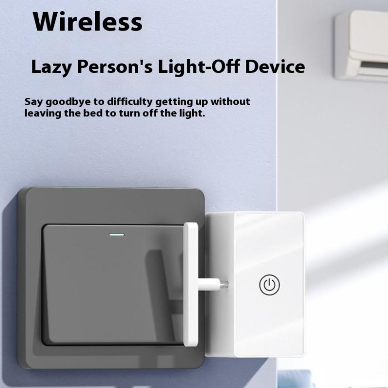 1set USB Rechargeable Lazy Remote Control Switch Wireless Control Light SOff Tool Automatic Button Pusher Intelligent