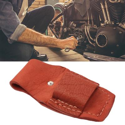Lederwerkzeugtaschen Holster Halter Tasche Geeignet für Gerüstschlüssel mit Mehreren Fächern und Tragegriff