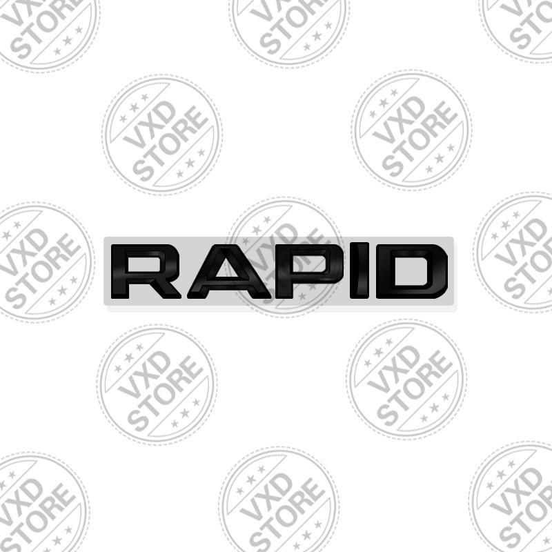 JBIW9 For Skoda Superb Kodiaq Karoq 4X4 Yeti Octavia Rapid Fabia Kamiq Car 3D Metal Letters Badge Decals Sticker Glossy Matte Black