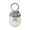 Charms - Cocr Nf - Silver With Freshwater Pearl - D-045