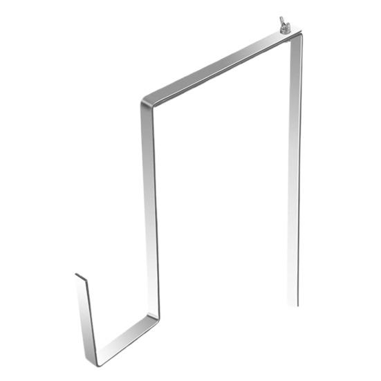 

1/2/3/4/5/6 шт. Регульовані гачки для зовнішньої гірлянди Легко встановити Без свердління 1pc срібний