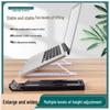 Adjustable Aluminum Laptop and Tablet Stand with Cooling and Storage