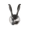 Manual Rabbit Ears Salt Pepper Mill Ball Shaped Plastic Abrader Salt and Pepper Grinder  Restaurant