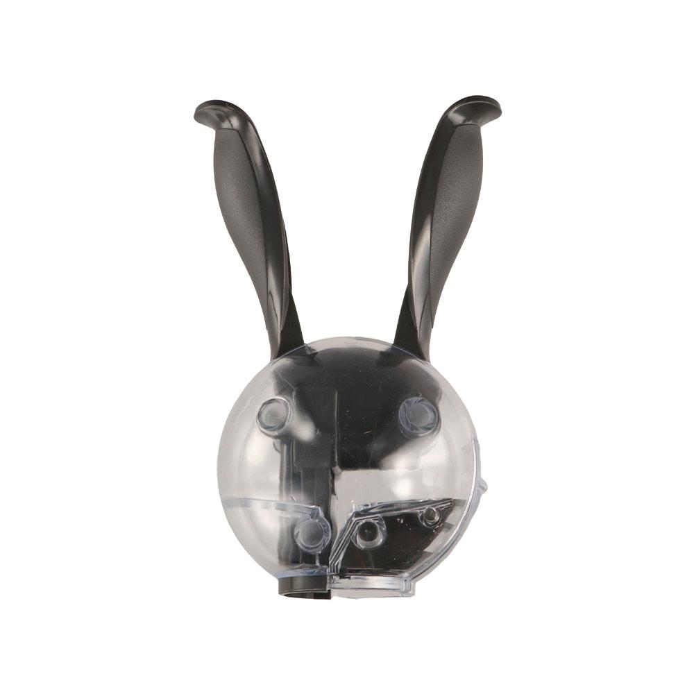 Manual Rabbit Ears Salt Pepper Mill Ball Shaped Plastic Abrader Salt and Pepper Grinder Restaurant