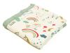 Bamboo Cotton Baby Bamboo Soft Gauze Baby Nursery Quilt for Boys and Practical Size 4-Layer Swaddle, 70% Cotton, 30% Skin-Friendly Blanket, Girls,