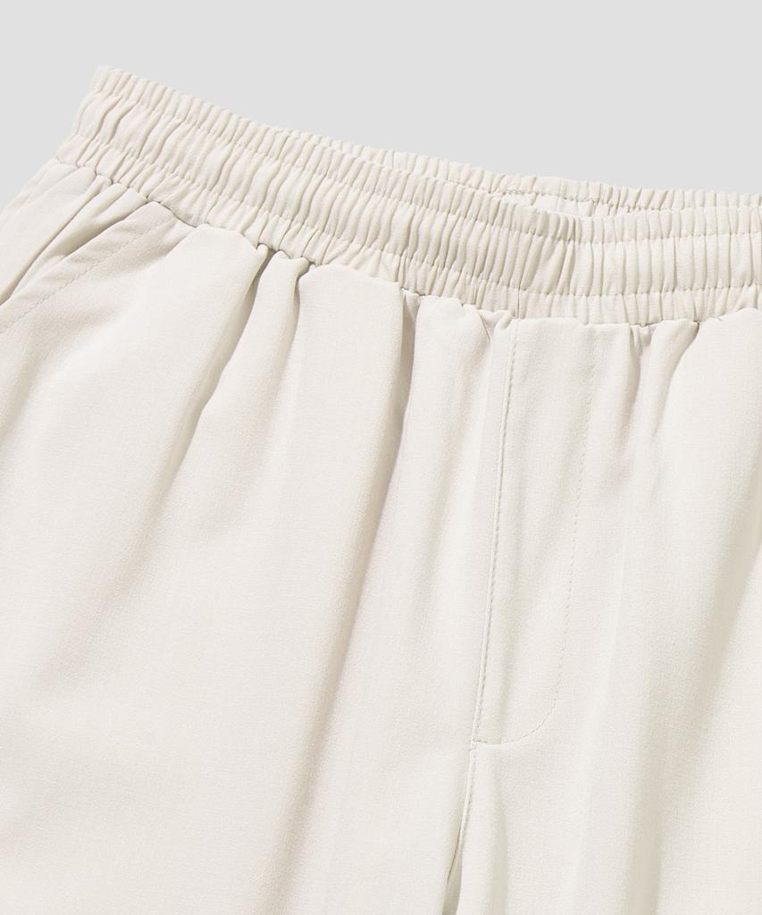 AGOD Wide Banding Slacks [Cream]