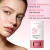 SPF 50 Moisturizing Sunscreen Stick-Leaves Skin Clear, Translucent & Smooth-Hydrating & Moisturizing-Suitable For All Skin Types, 20g