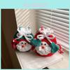 Kids Santa Claus Crossbody Bag With Drawstring Closure For Casual Outfits