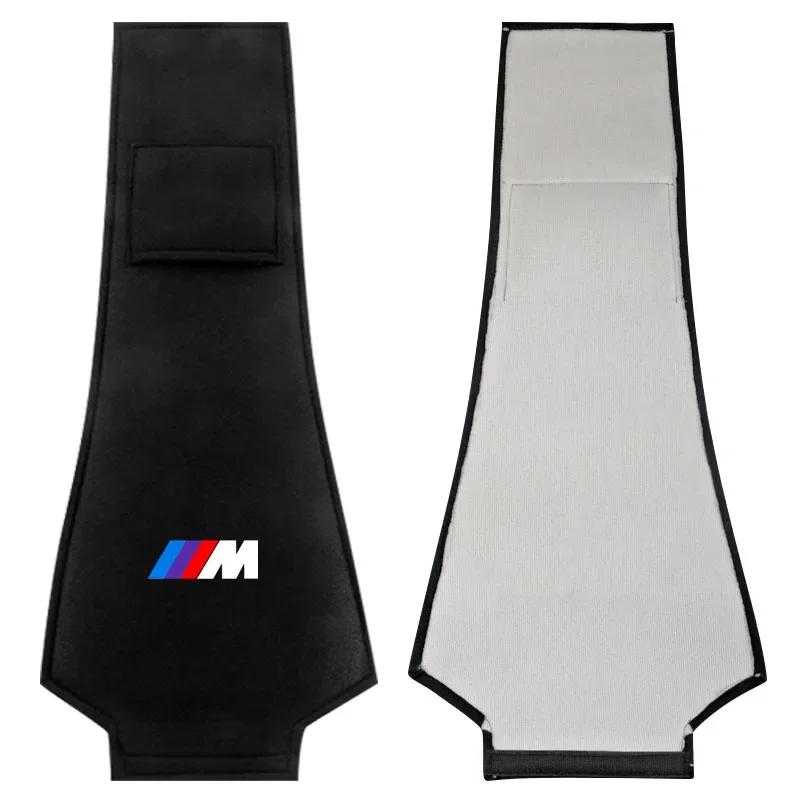 1/2 Peças Acessórios para Carro Capas Protetoras para Encosto de Cabeça de Banco Para BMW M X1 X3 X5 X6 X7 E34 E36 E39 E46 F10 F20 Z4 Performance