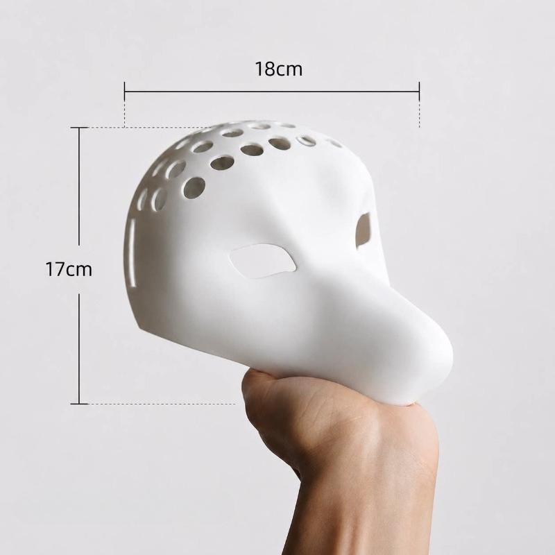 3D Printed Cosplay Realistic Kigurumi Base Beast Skull Mask Animal Plastic Fursuit Head Base DIY Accessories Half Face Mask