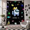Wall TapestryAmong Us Art Hanging Cloth Decorative Background Cover for Room Decoration