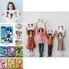 Adorable Sonic The Hedgehog Kids Anime Puzzle Interactive Sticker Diy Craft Set