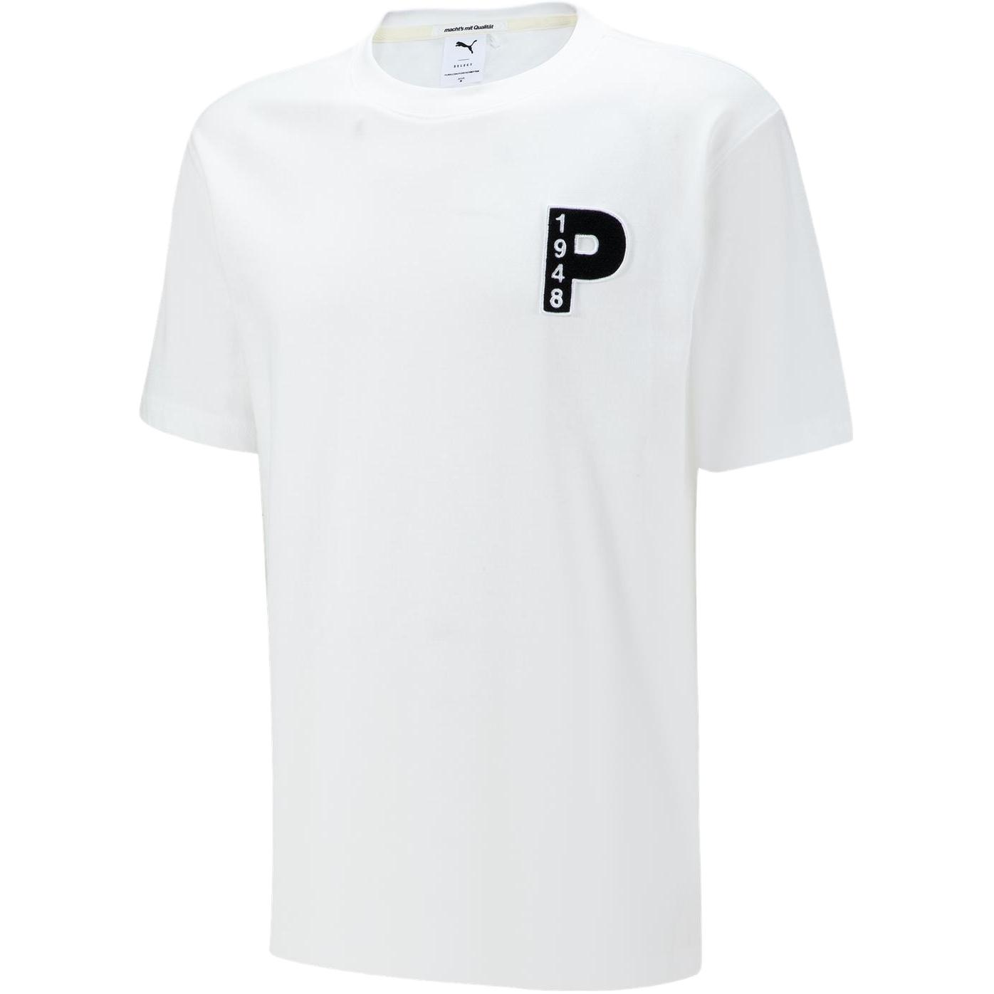 

New PUMA T Shirts Unisex White 539662-02 XL