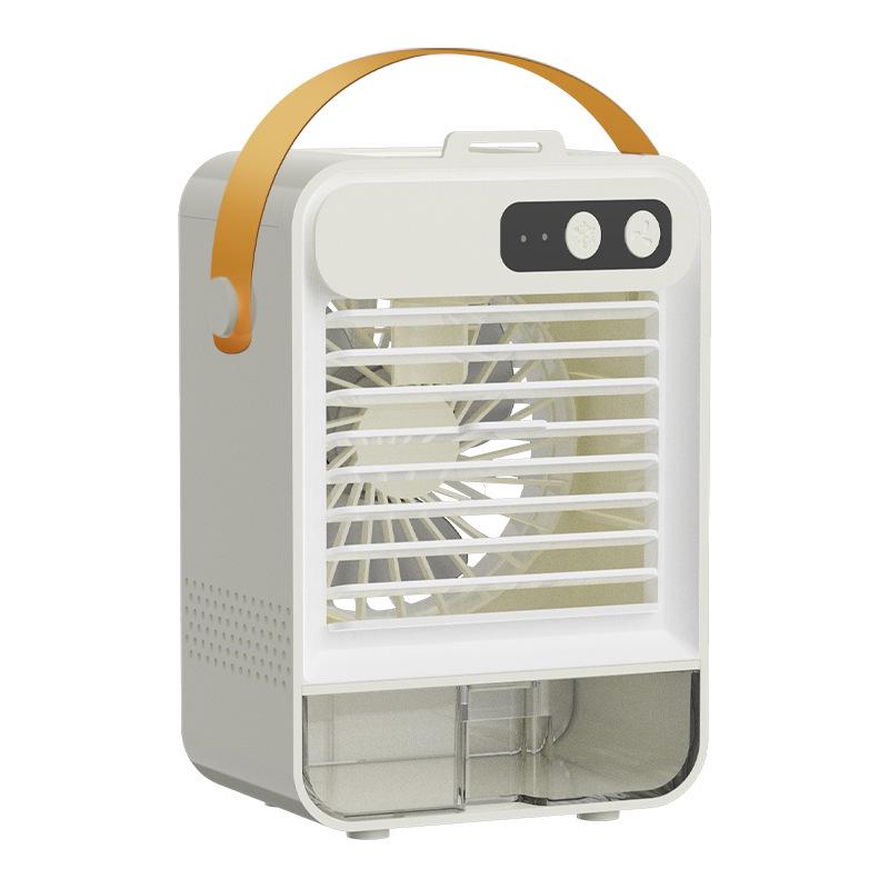 Portable Strong Wind Desktop Cooling Fan with Spray for Dormitory and Bedroom