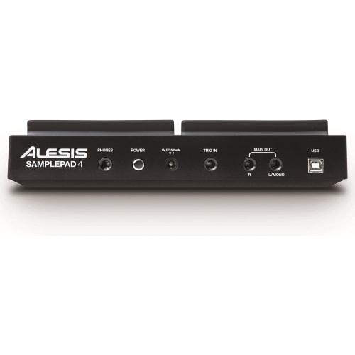 Alesis SamplePad 4 Sampling Pad with 4 Drum Pads, Electronic Percussion, MIDI Port, SD Card Support