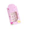 Removable Cute Cartoon Nail Stickers for Little Girls - Self-Adhesive Jelly Glue Princess Nail Art