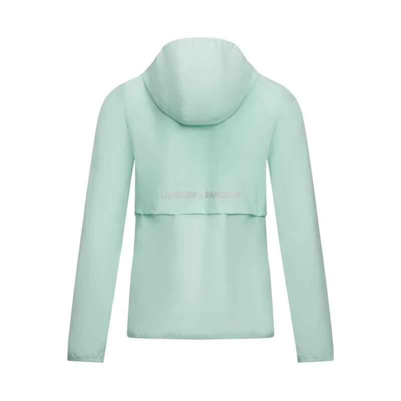 Under Armour Velociti Pro Storm Woven Lightweight Breathable Hooded Running Jacket Women jackets 6009542-703