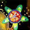 360 Degree Rotating Windmill Paper Lamp Making Set Handheld Flower Light For Children Holiday Craft Projects