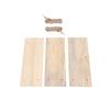 3 Pack Wooden Wall Shelf Set Floating Shelves for Bedroom Bathroom Kitchen Storage   with Rope Easy Installation Holds Wall Hanging Rack