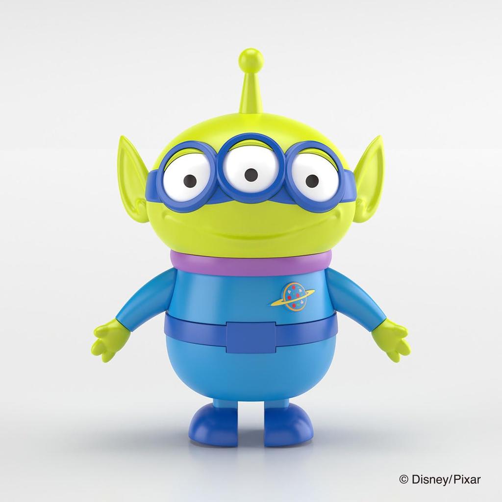 Aoshima Bunka Kyozai Rakupla Tocotoko No. DP-05 Toy Story Alien Rocket Pre-Colored Plastic Model