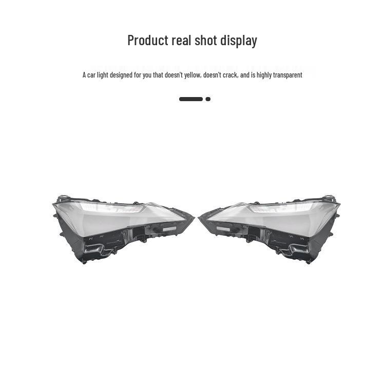 Headlight Cover Lamp Shell for 19-23 Lexus UX